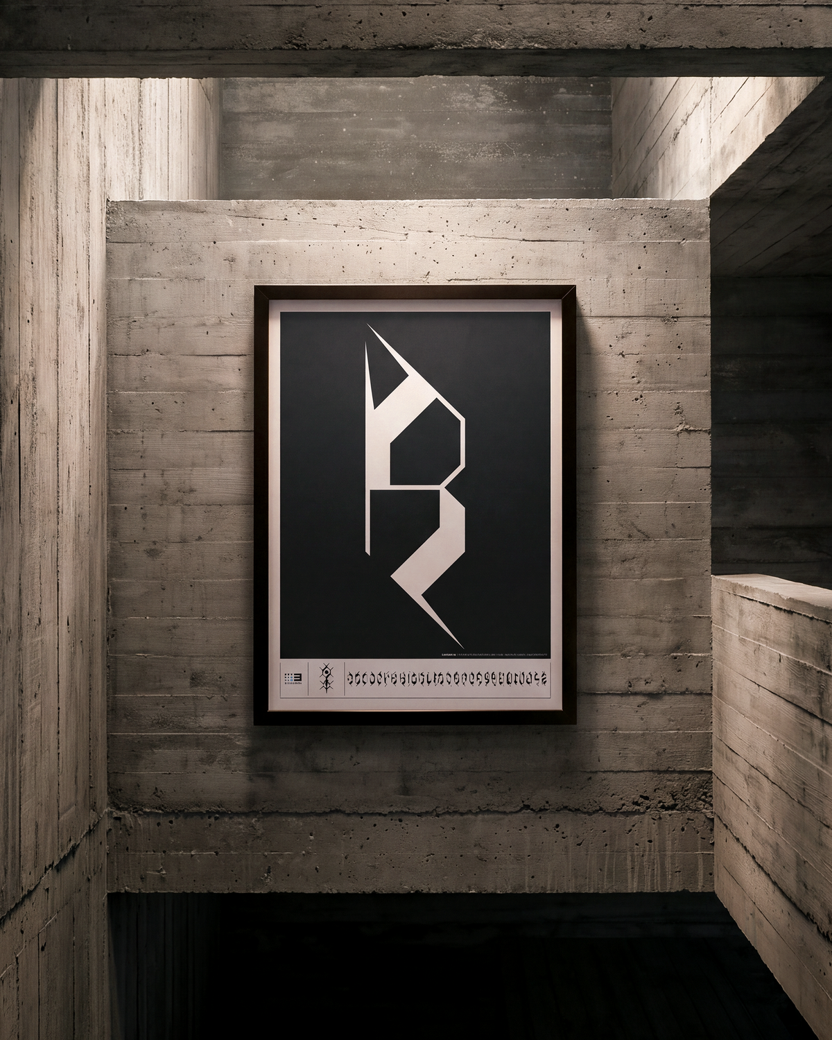 SERIES 1.05 - THE NINE - Obsidian Art Print