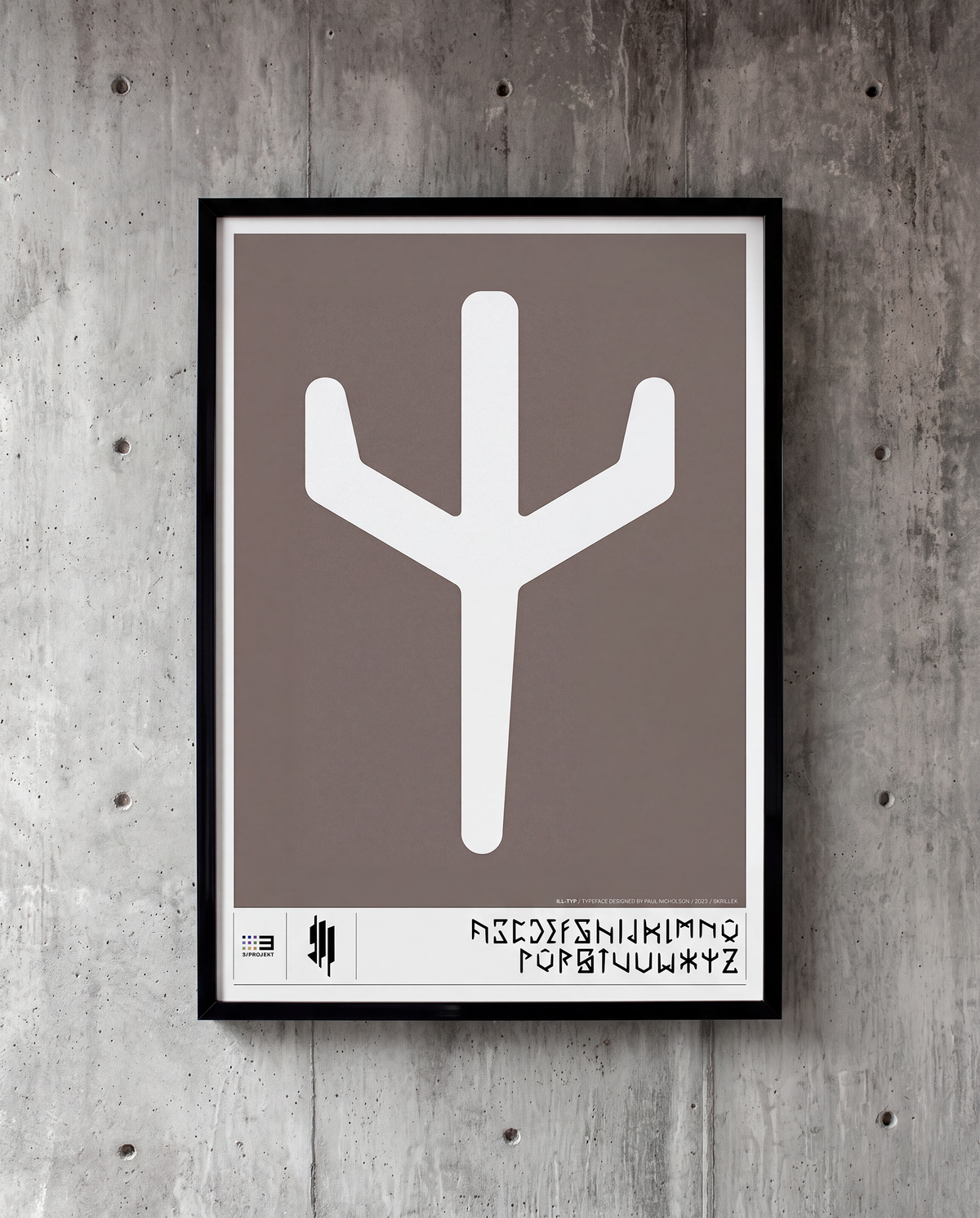 SERIES 1.06 - THE NINE - Ill-Typ Art Print