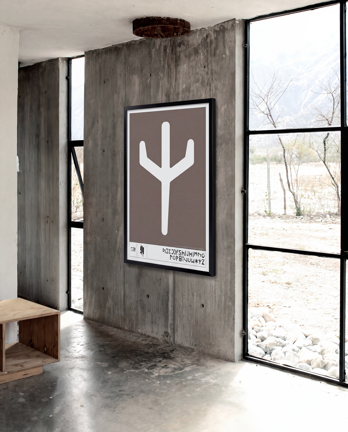 SERIES 1.06 - THE NINE - Ill-Typ Art Print