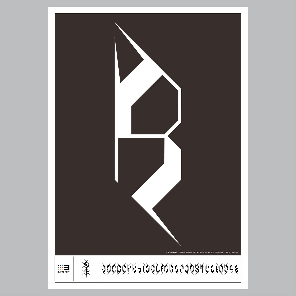 SERIES 1.05 - THE NINE - Obsidian Art Print