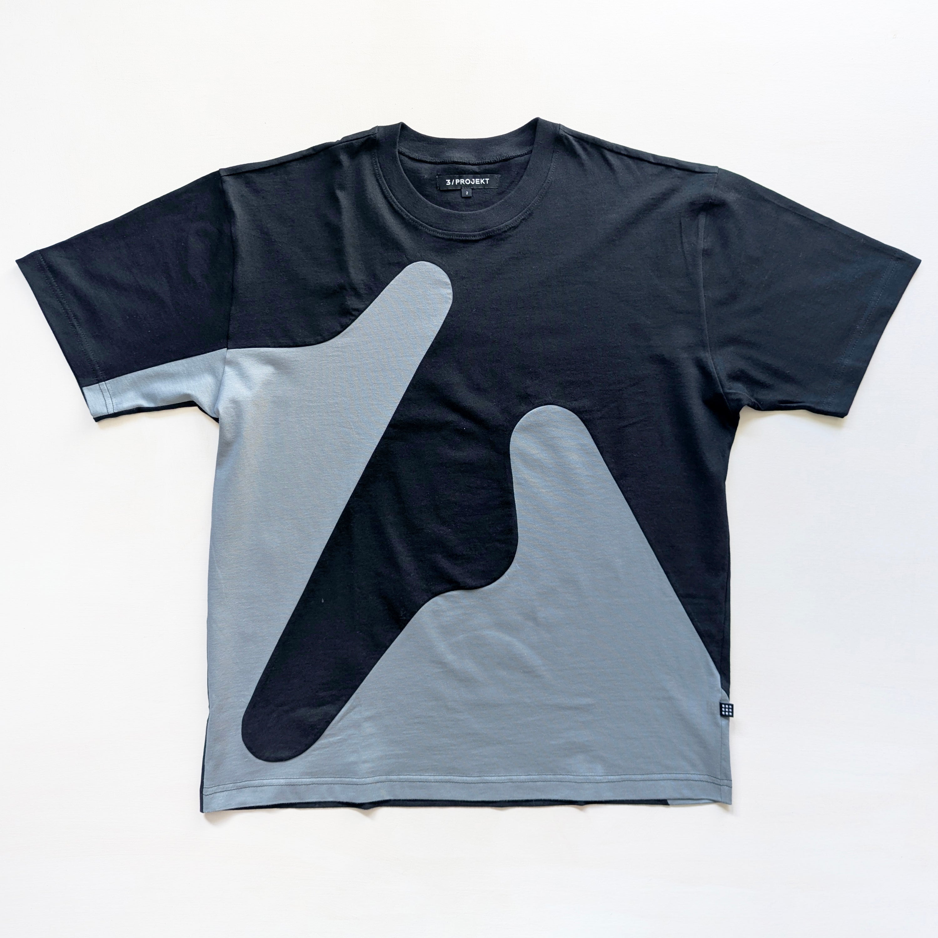 SERIES 0.2 - Black/Grey T-shirt