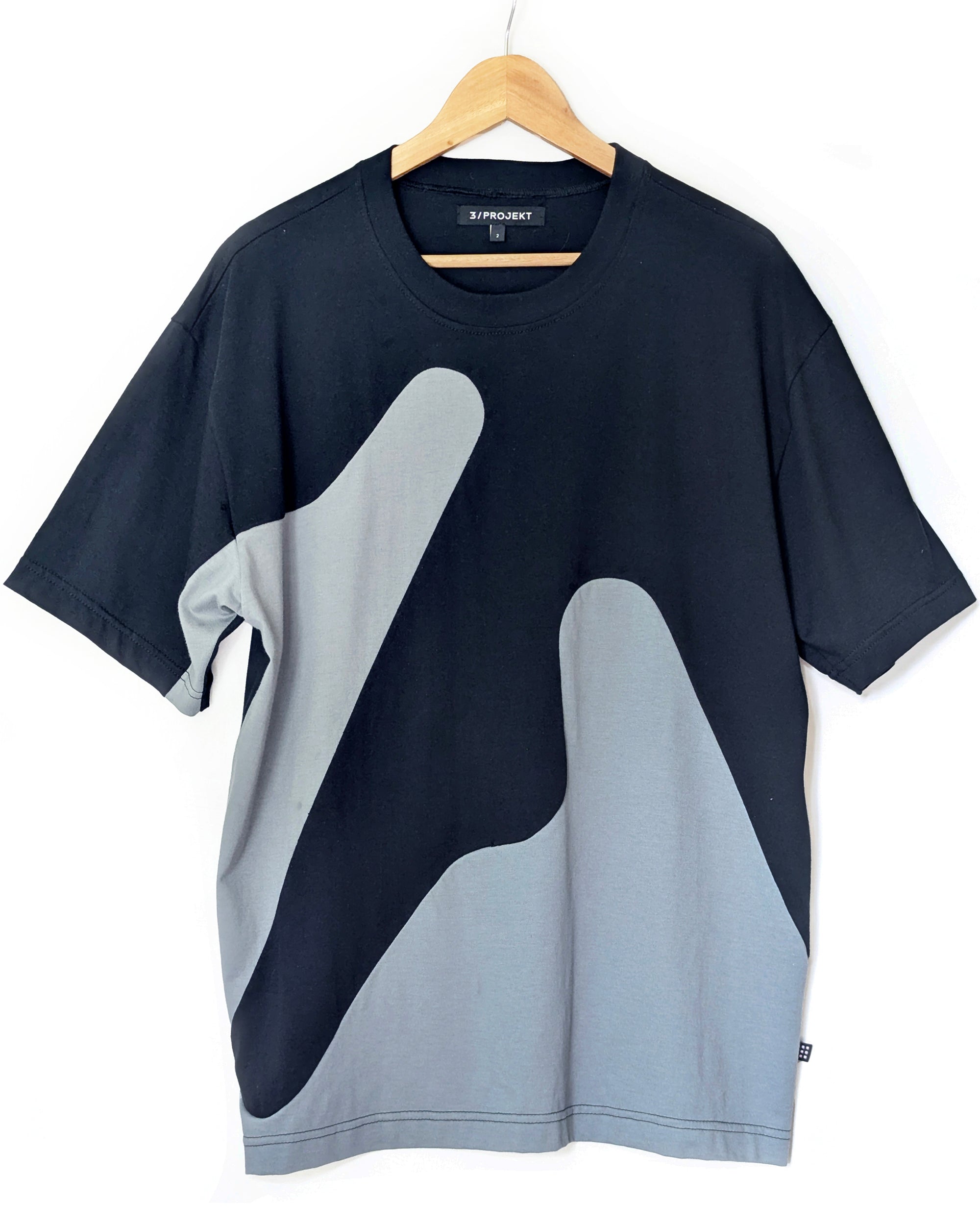 SERIES 0.2 - Black/Grey T-shirt