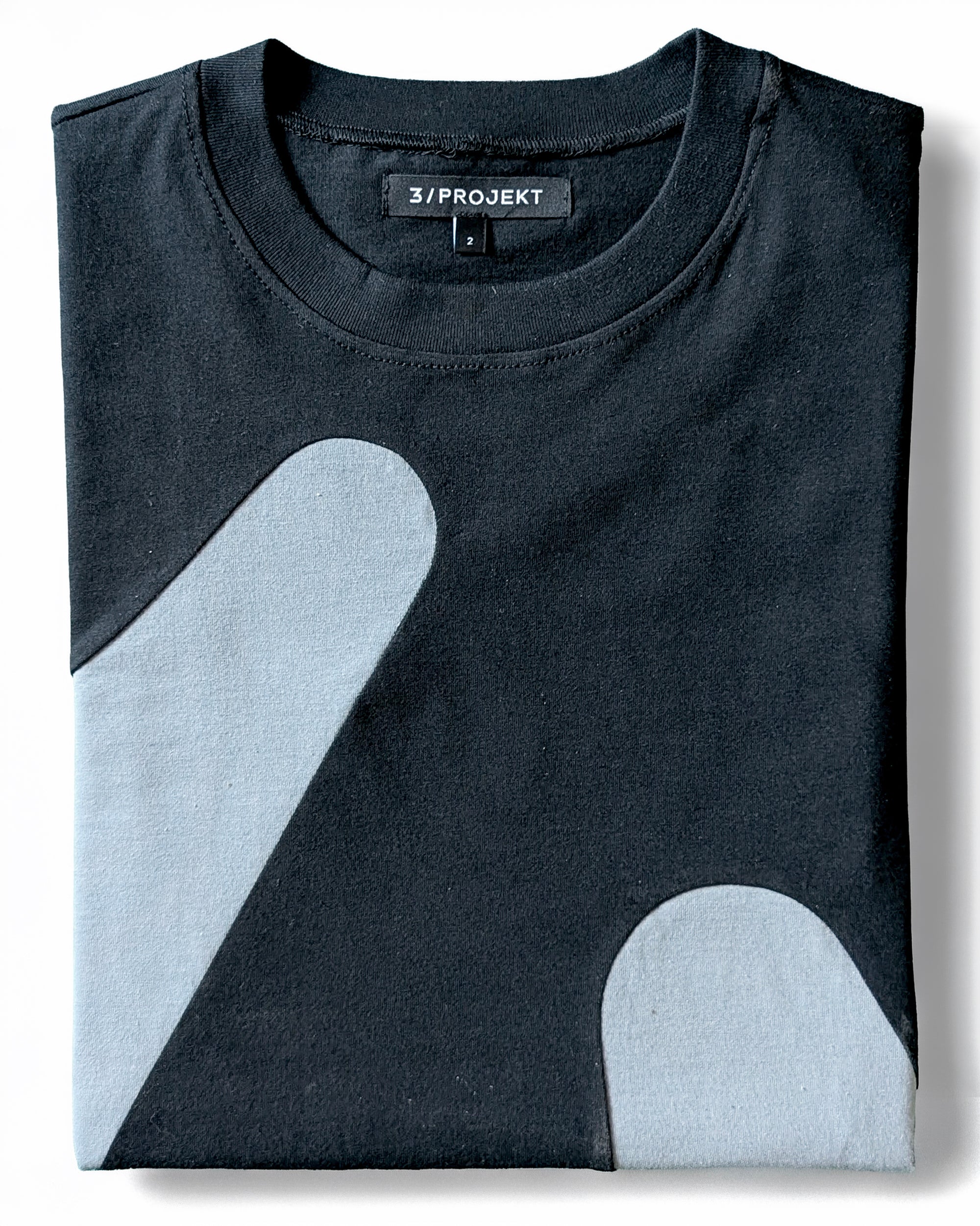 SERIES 0.2 - Black/Grey T-shirt