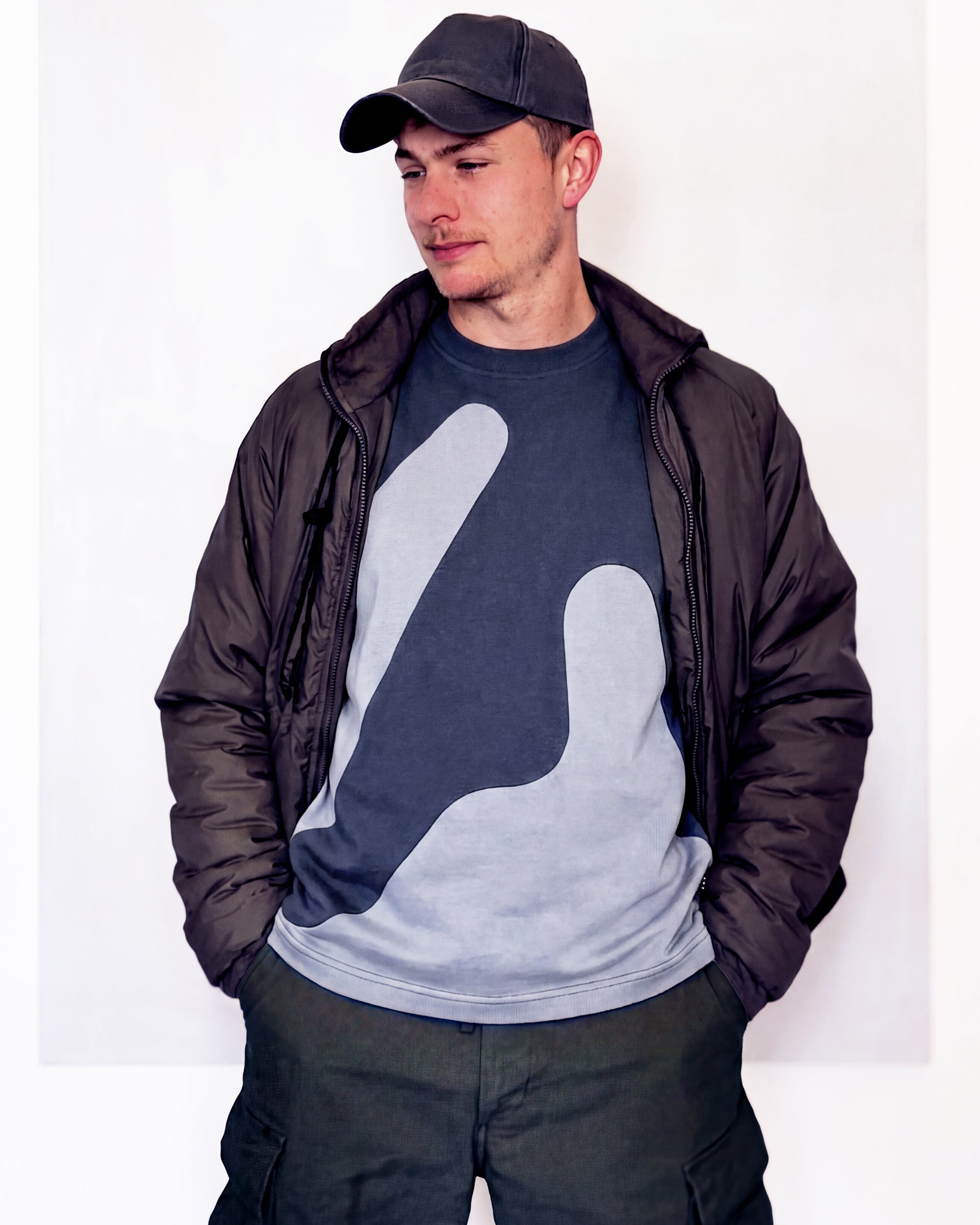 SERIES 0.2 - Black/Grey T-shirt