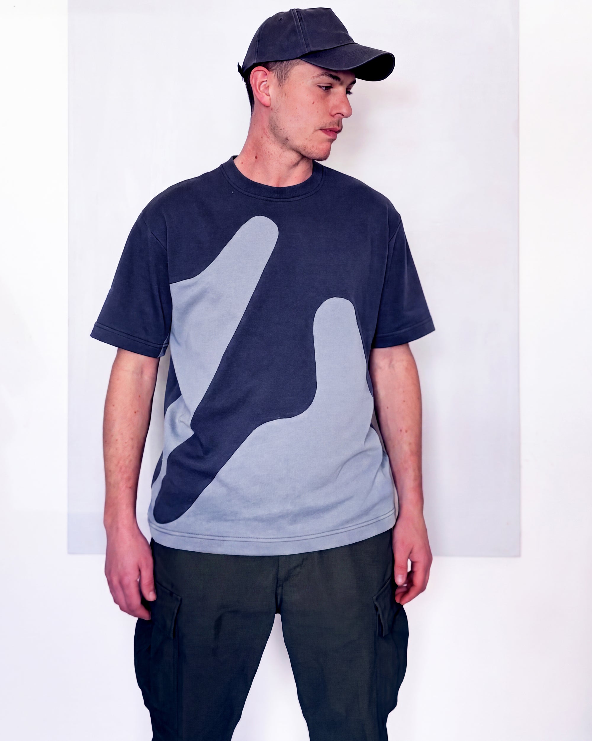 SERIES 0.2 - Black/Grey T-shirt
