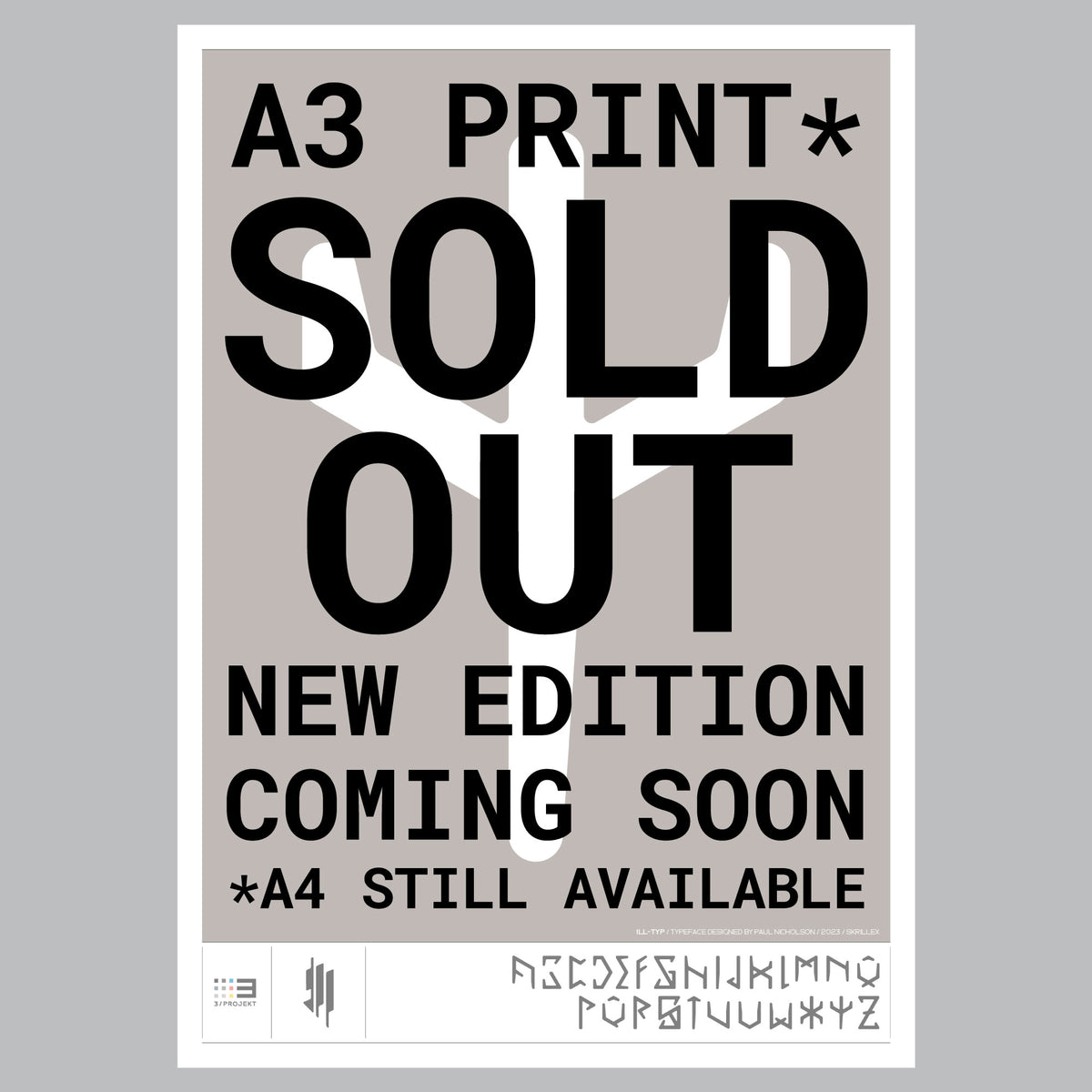 SERIES 1.06 - THE NINE - Ill-Typ Art Print